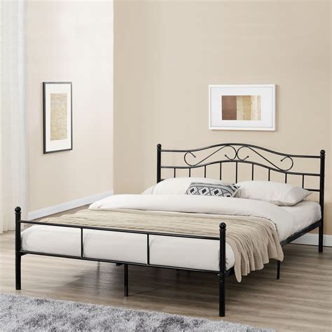 Metalen Bed Twijfelaar Florenz Incl Bedbodem X Zwart Premiumxl