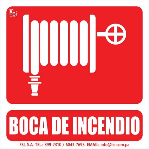 SeÑalizacion Fotoluminiscente De Boca De Incendio Fsi Fire Security