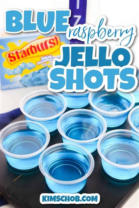 Blue Raspberry Jello Shots Artofit