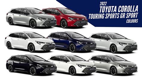 2022 Toyota Corolla Touring Sports GR SPORT All Color Options