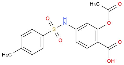 2 Acetyloxy 4 4 Methylphenyl Sulfonyl Amino Benzoic Acid 6267 31 8