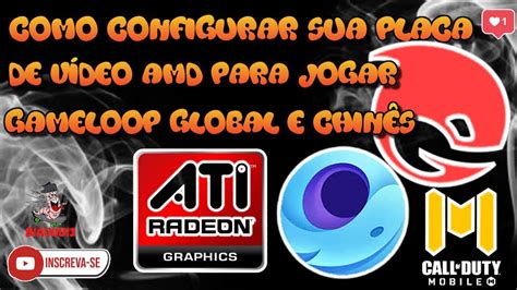 💯🎮🤪 Cod Mobile Como Configurar Sua Placa De VÍdeo Amd Para Jogar