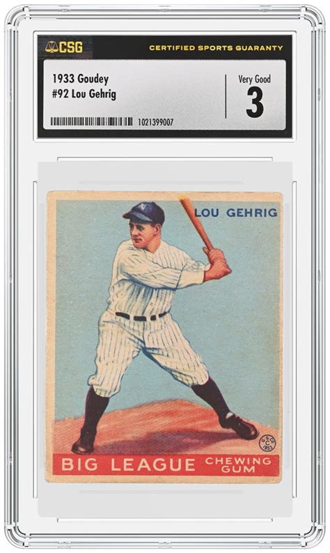 Six Incredible Vintage Baseball Cards Recently Certified by CSG | CGC