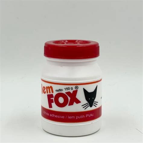 Jual Lem Fox Botol Fox Putih Pvac Botol Gr Gram Asli Original