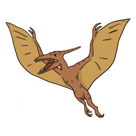 Dise O Png Y Svg De Dinosaurio Pterosaurio Para Camisetas