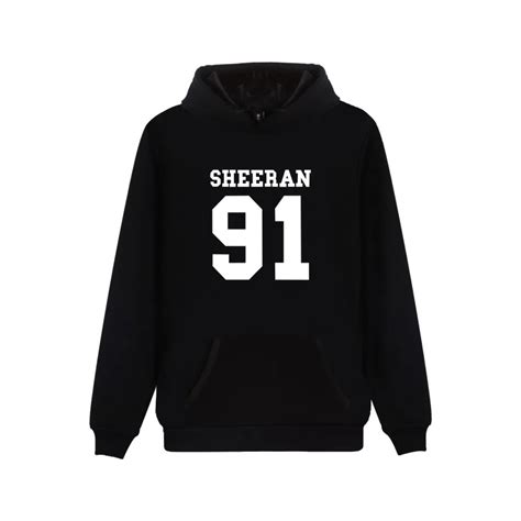 Singer Songwriter Ed Sheeran Hoodie Sweatshirt Folk Pop Music Winter