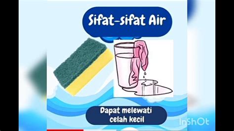 Sifat Sifat Air Youtube