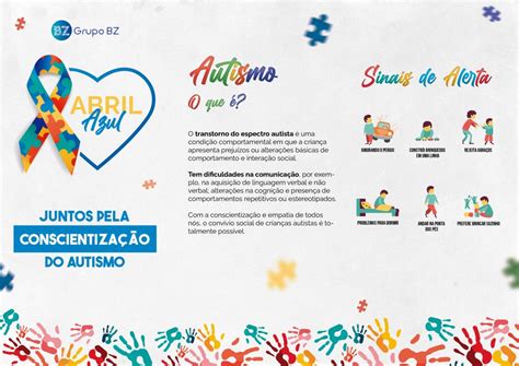 Abril Azul em consciência e respeito pelo Autismo Portal Grupo BZ