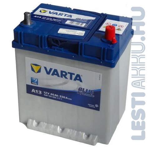 Varta A Blue Dynamic Aut Akkumul Tor V Ah A Kia Picanto Jobb