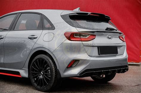 Спойлер Киа Сид CD Хэтчбек 3 Купить - ГОС-Тюнинг