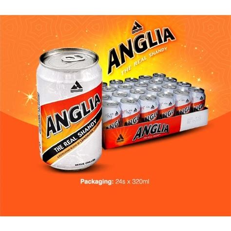 Anglia Shandy Fruity 320ml X 24 Can Exp Mar 2025 Shopee Singapore