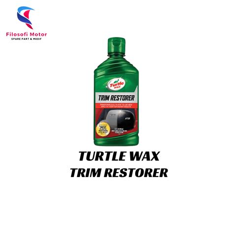 Jual Turtle Wax Trim Restorer Semir Plastik Plastic Restorer 296 Ml Shopee Indonesia