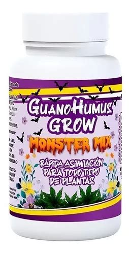 Nuevo Fertilizante Guano Murciélago Humus De Lombriz 250ml Meses sin