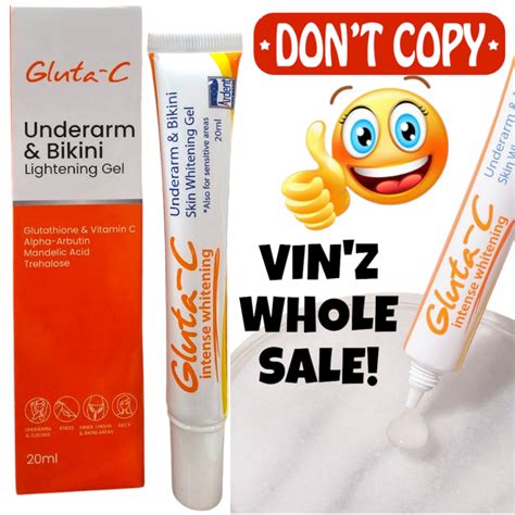 Gluta C Intense Whitening Underarm And Bikini Skin Whitening Gel With