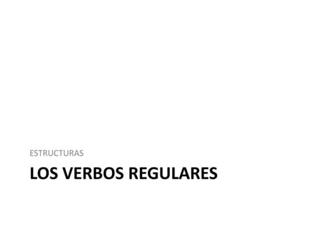 Cr Spanish 1b Verb Conjugation Review Slides Ppt