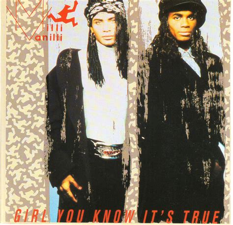 Milli Vanilli Girl You Know Its True 1989 Cd Discogs