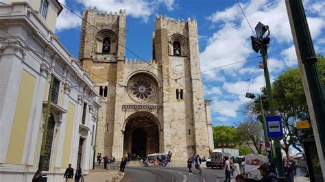 Igreja De Santa Maria Maior S Lisboa Portugal Bras Lia Na Trilha