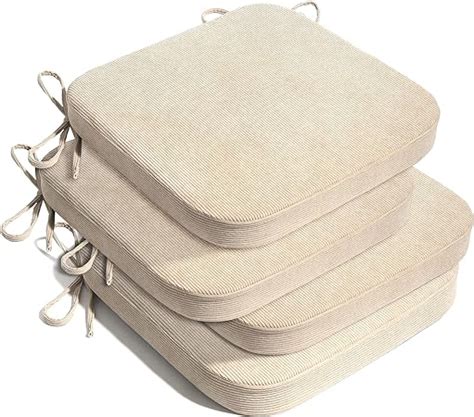 Amazon Tromlycs Kitchen Chair Cushions Set Of Pads For Dining