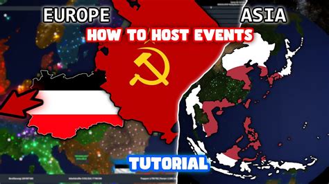 How To HOST EVENTS Rise Of Nations Tutorial ROBLOX YouTube