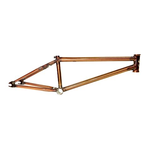 Sandm Btm Frame Trans Orange Bmx Frames The Secret Bmx Shop