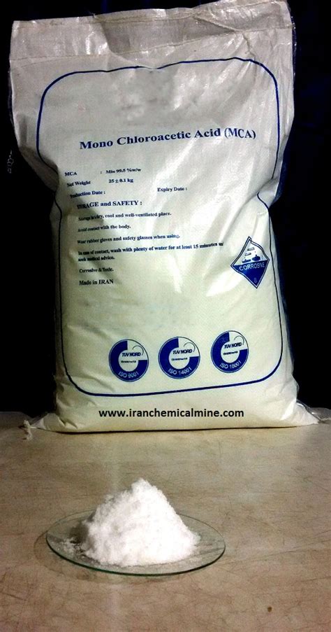 Mca Mono Chloroacetic Acid Caustic Soda Flake Calcium Chloride