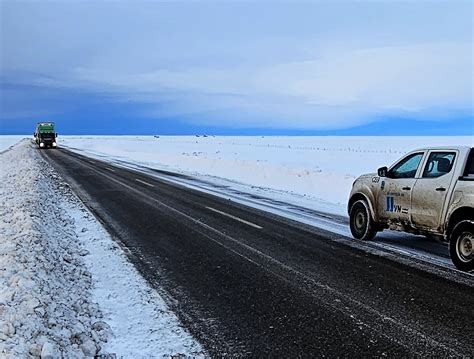 Corte De Ruta Entre Trelew Y Comodoro Por Acumulaci N De Nieve Canal