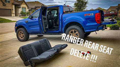 Ford Ranger Rear Seat