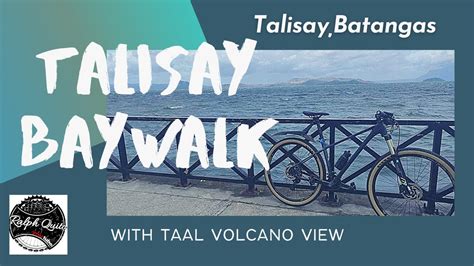 Baywalk Sa Talisay Batangas Youtube