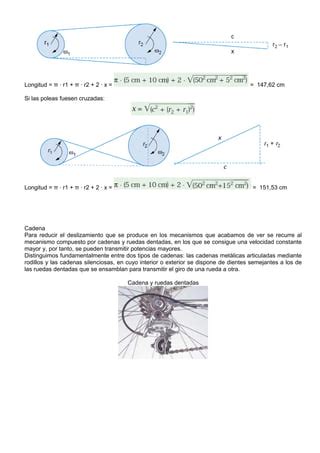 Poleas Correas Cadenas PDF Descarga Gratuita