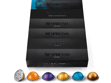 NESPRESSO Nespresso Kapseln Kaffeeset für das VERTUO System, 60 ...