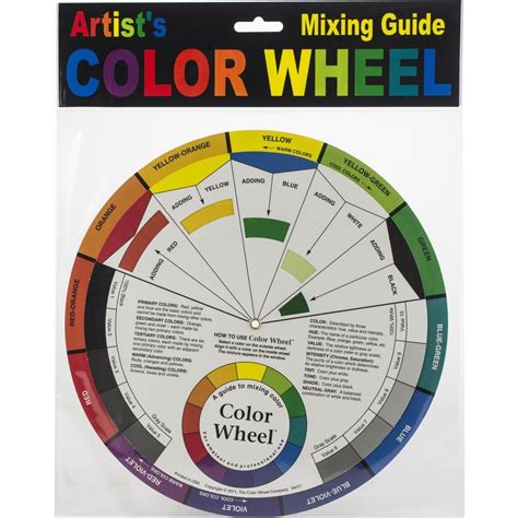 Artistss Colour Wheel Mixing Guide Ubicaciondepersonascdmxgobmx