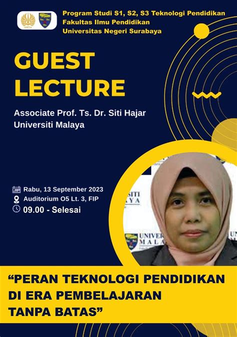 Kuliah Tamu Oleh Associate Prof Ts Dr Siti Hajar Dari Universiti