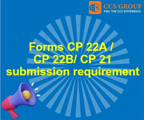 HASiL: Forms CP 22A/ CP 22B/ CP 21 submission requirements & online ...