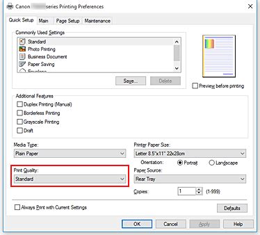 Canon : Inkjet Manuals : G3010 series : Basic Printing Setup