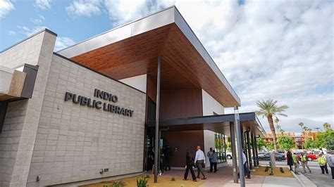 New Indio Public Library opens in the city's rapidly changing downtown