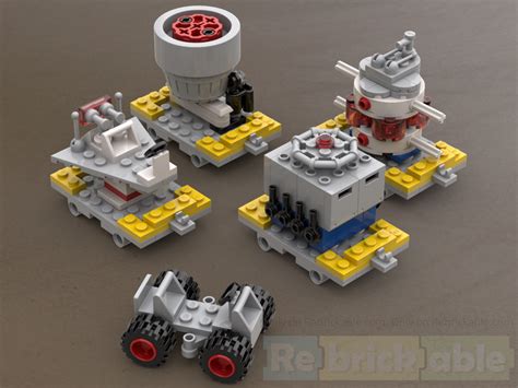 Lego Moc Galaxy Transporter From 2x 10497 Galaxy Explorer By Daapmecheng Rebrickable Build