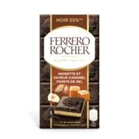 Tablette Chocolat Noir Fourr E Noisettes Et Caramel Ferrero Rocher La