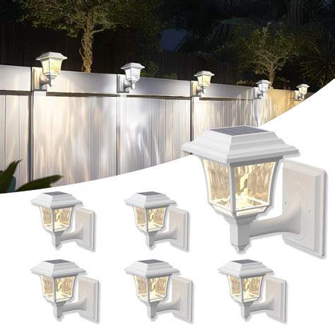 LeiDrail Solar Wall Lantern Outdoor Wall Lights 15 Lumens 2 Modes Solar