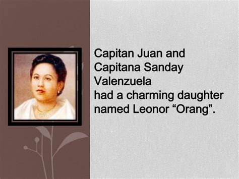 Rizals Lover Leonor Valenzuela And Leonor Rivera Ppt