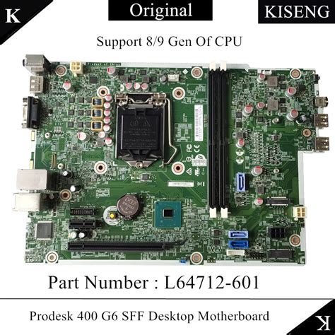 KISENG Original For HP Prodesk 400 G6 SFF Desktop Motherboard L63310