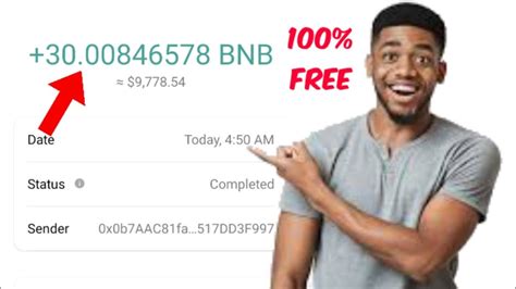 Claim Free Bnb Every Minutes Payment Proof No Investment Required