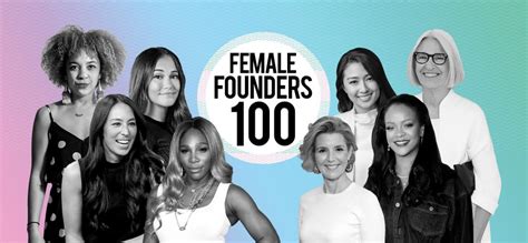 The 100 Women Building Americas Most Innovative And Ambitious Businesses Female Founders