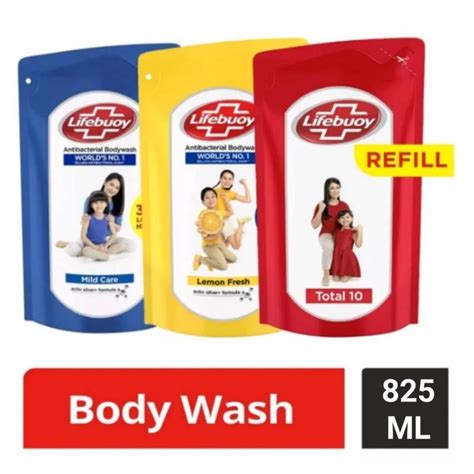 Jual Lifebuoy Sabun Mandi Cair Lemon Fresh 825ml Shopee Indonesia