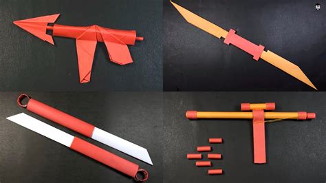 Origami Easy Weapons How To Make Stuff Out Of Paper How To Make