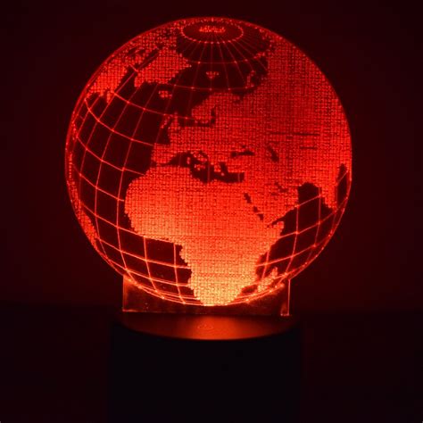 World Globe Light - Etsy