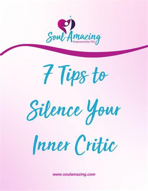 7 Tips To Silence Your Inner Critic