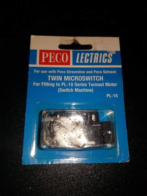 Oo Gauge Peco Lectrics Pl Turnout Motor Switch Machine Pl E