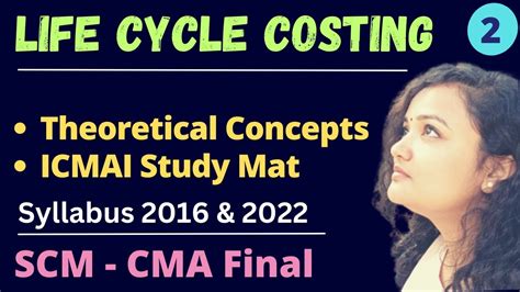 Life Cycle Costing Theory From Book Cma Final Scm Cmafinal