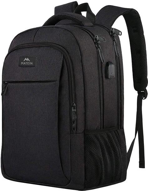 Matein Mochila Para Laptop Con Carga Usb Mochila De Pulgadas