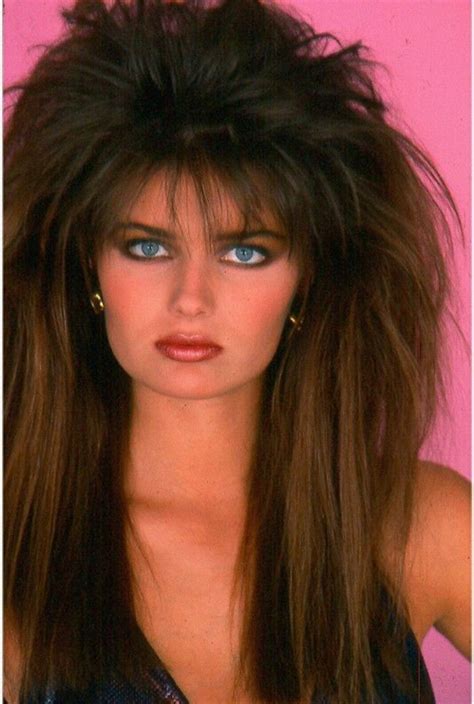 Paulina Porizkova | 80s big hair, 80s hair, 1980s makeup and hair